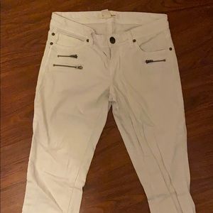 White jeans